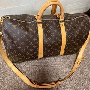 Authentic Louis Vuitton Keepall 50 Bandouliere